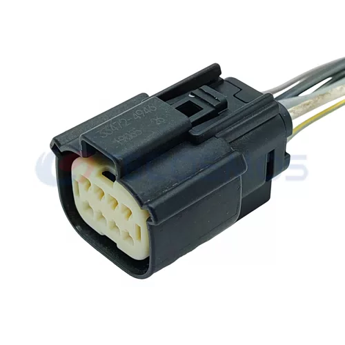 Auto Parts Waterproof Car Connector Light Headlamp Socket for Ford 8 Pin Female 33472-0606 33472-0601 - image 6